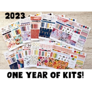 Maandelijkse Hobonichi-kits; Hobonichi-wekenkits; Hobonich neef-sets; Kits jaar; Maandelijks pakket; Hobonichi-stickers