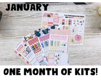 January Hobonichi Sticker Kit; Hobonichi Weeks Kits Hobonich Cousin Kits; Monthly Kit; Weeks Sticker; Hobonichi Weekly Kit