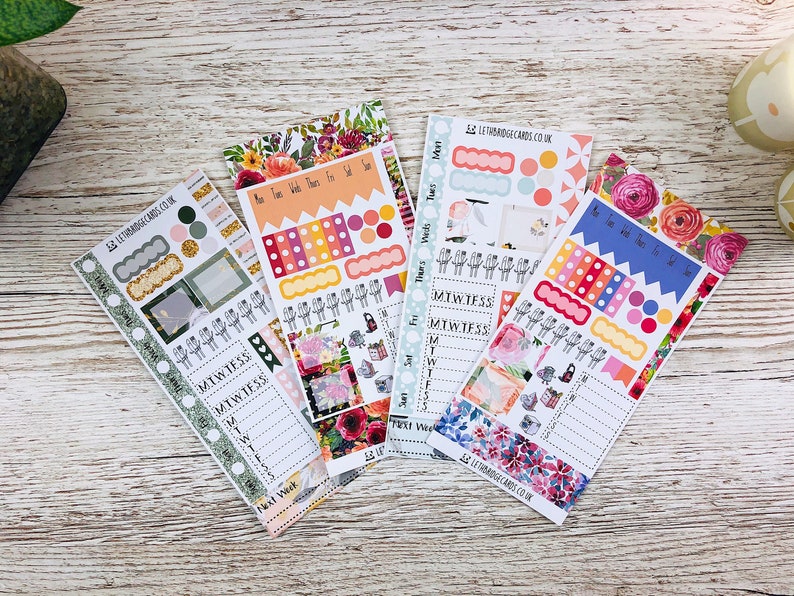 March Hobonichi Sticker Kit Hobonichi Weeks Kits Hobonich Etsy