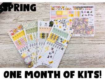 Spring Hobonichi Sticker Kit; Hobonichi Weeks Kits Hobonich Cousin Kits; Monthly Kit; Weeks Sticker; Hobonichi Weekly Kit