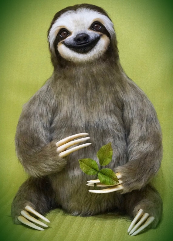 lifelike sloth