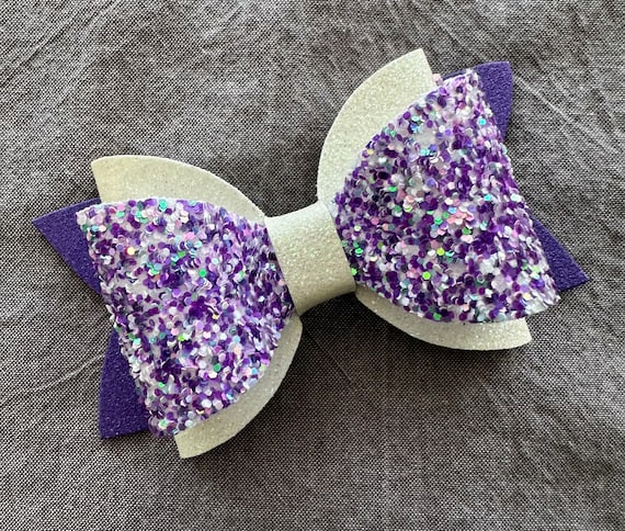 Glitter Sequin Bow Straw Topper In Perfect For Party Glitter For
