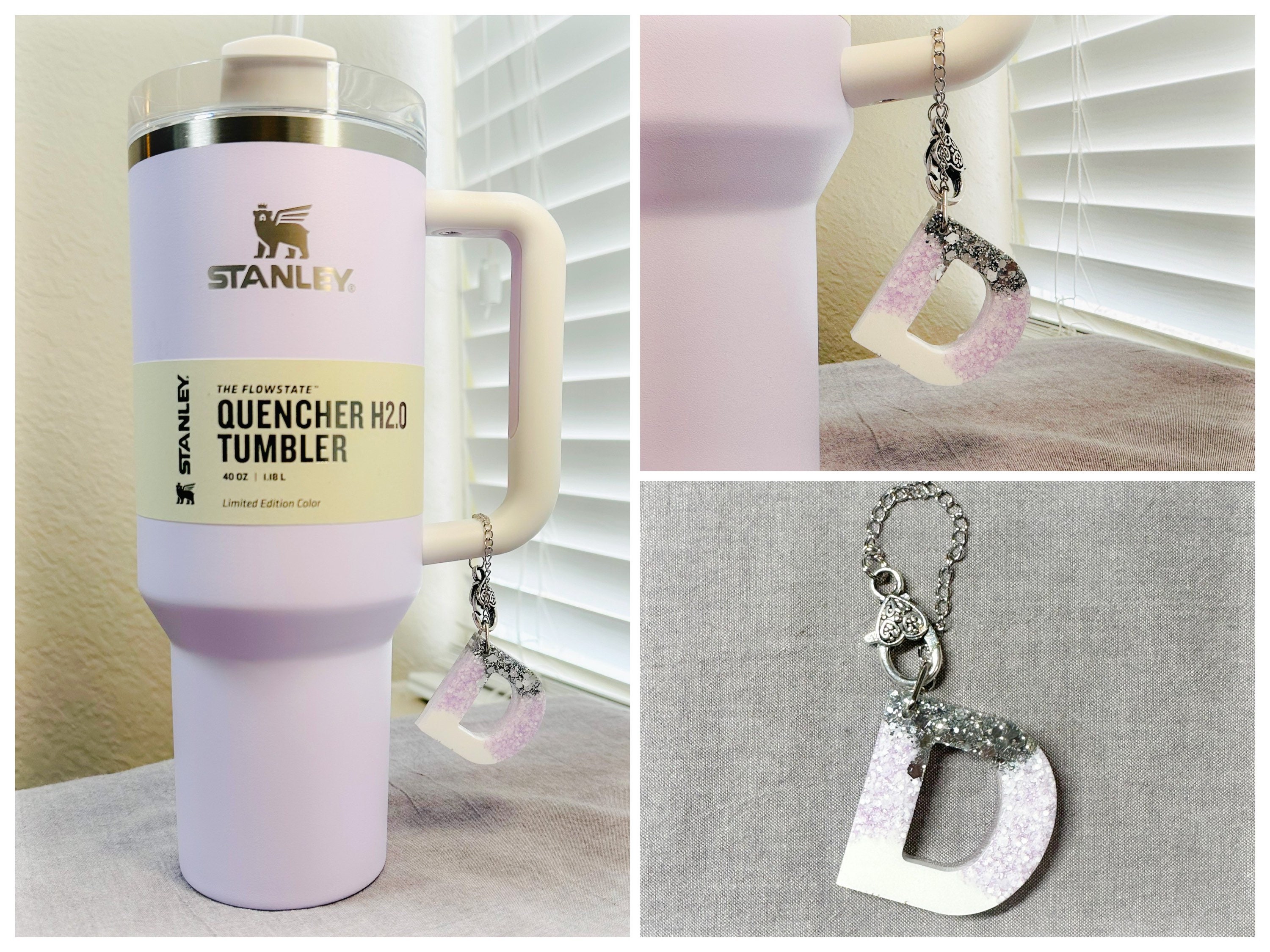 Stanley Cup Tumbler 40oz Quencher Accessories Handle Charm
