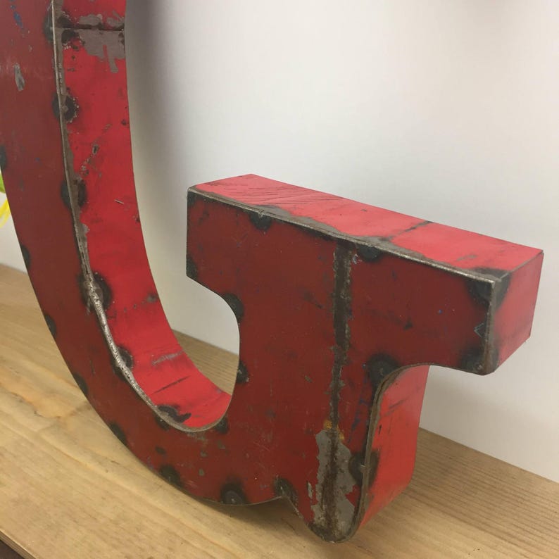 Large Metal Letter G Etsy