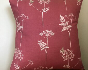 cranberry colored pillows