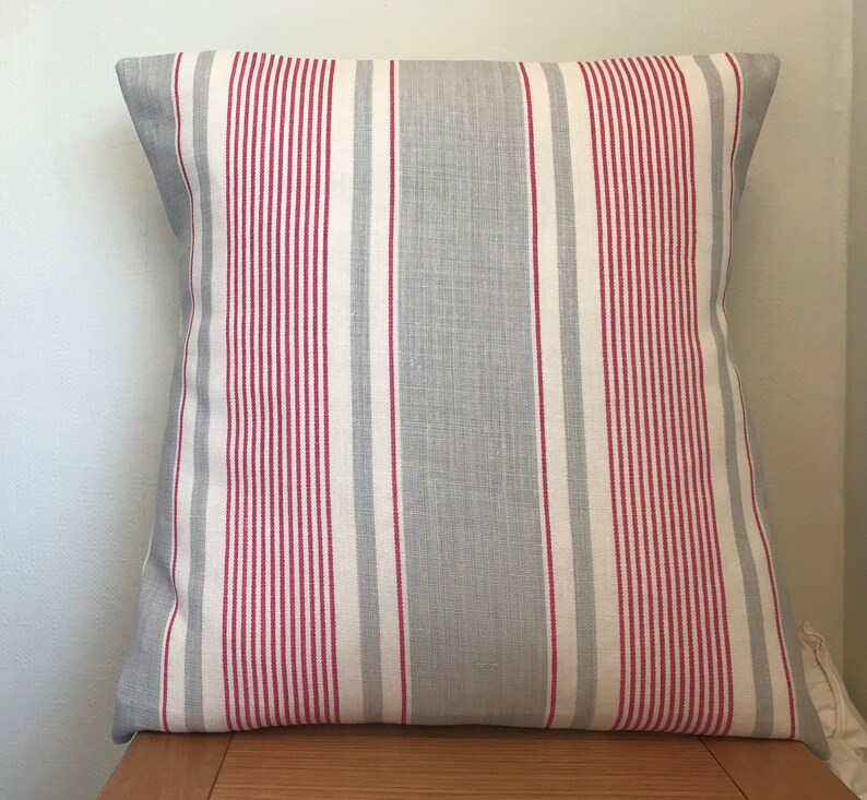 Vanessa Arbuthnott **PRETTY MAIDS** Damson Linen Cushion Cover 40cm