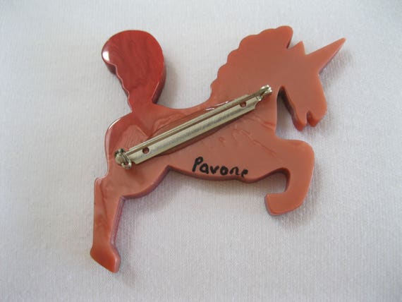 Unicorn Pin By French Designer Pavone - image 2