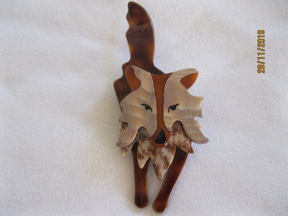 Collie Dog Pin By French Designer Lea Stein