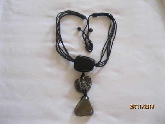 Carlos Sobral Brazil Pebble Resin Necklace