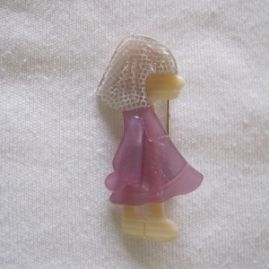 Poulbot Little Girl Pin By French Designer Lea Stein
