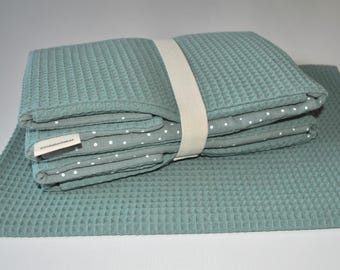 Windeltasche Komfort mit Wickelunterlage abwischbar für unterwegs