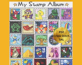10 Stamp Bundle - Neopets Stamps