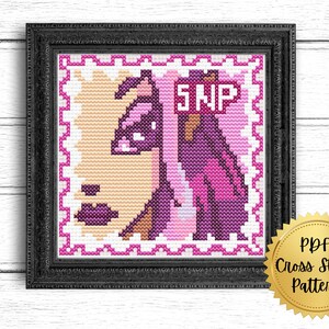 Queen Fyora Cross Stitch Pattern