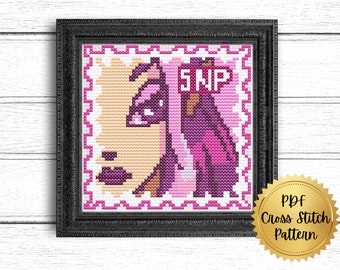 Queen Fyora Cross Stitch Pattern