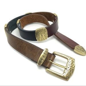 Brighton Vintage Multi-color Leather Belt with Conchos sz Large‎ il_1080xN.3193279680_rwua.jpg main image 2