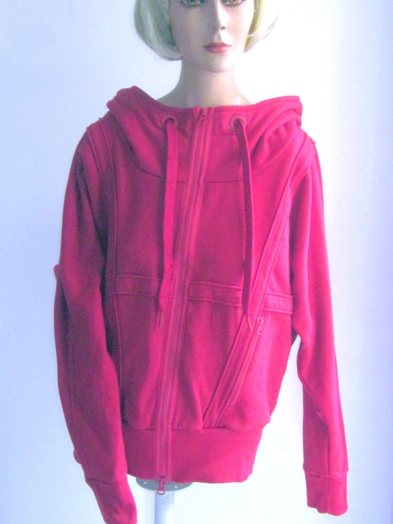 Vintage STELLA McCARTNEY ADIDAS Red Raglan Sleeve… - image 1