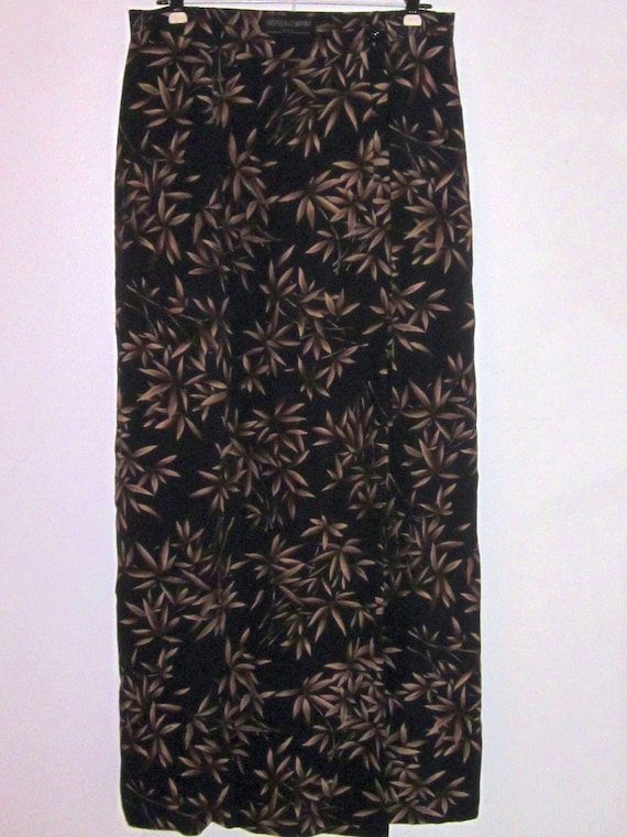 bamboo maxi skirt