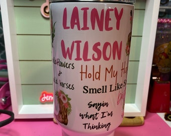 Stanley x Lainey Wilson Quencher H2.0 Tumbler Watermelon Moonshine IN HAND  NIB