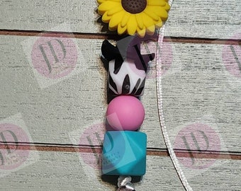 Silicone cowboy hat lanyards /Custom Bead lanyards//Bead cow lanyard/bead badge holder /bead cowboy Keychain