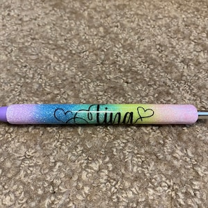 Glitter rainbow pens, Custom Glitter Pens-Vibrant colors, many colors to choose from