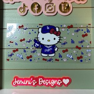 kitty uvdtf cup wrap/ ready to press/ no heat needef/ waterproof.  Will fit 16 or 20 oz glass cans