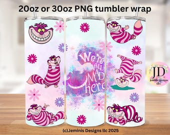 Smiling striped cat PNG file design for tumbler sublimation.striped smiling cat.  will fit 20 or 30oz tumblers.  Digital files