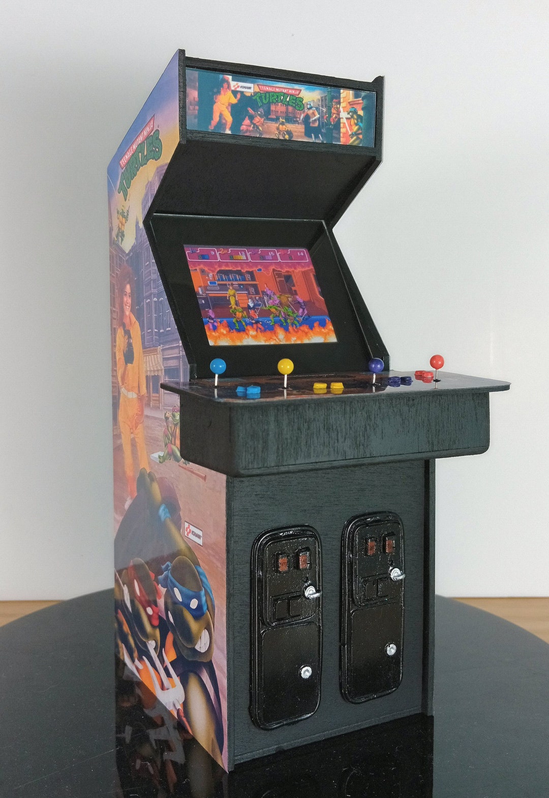 Custom 1/10 Scale Arcade Cabinet for Action Figures or Dioramas - Etsy