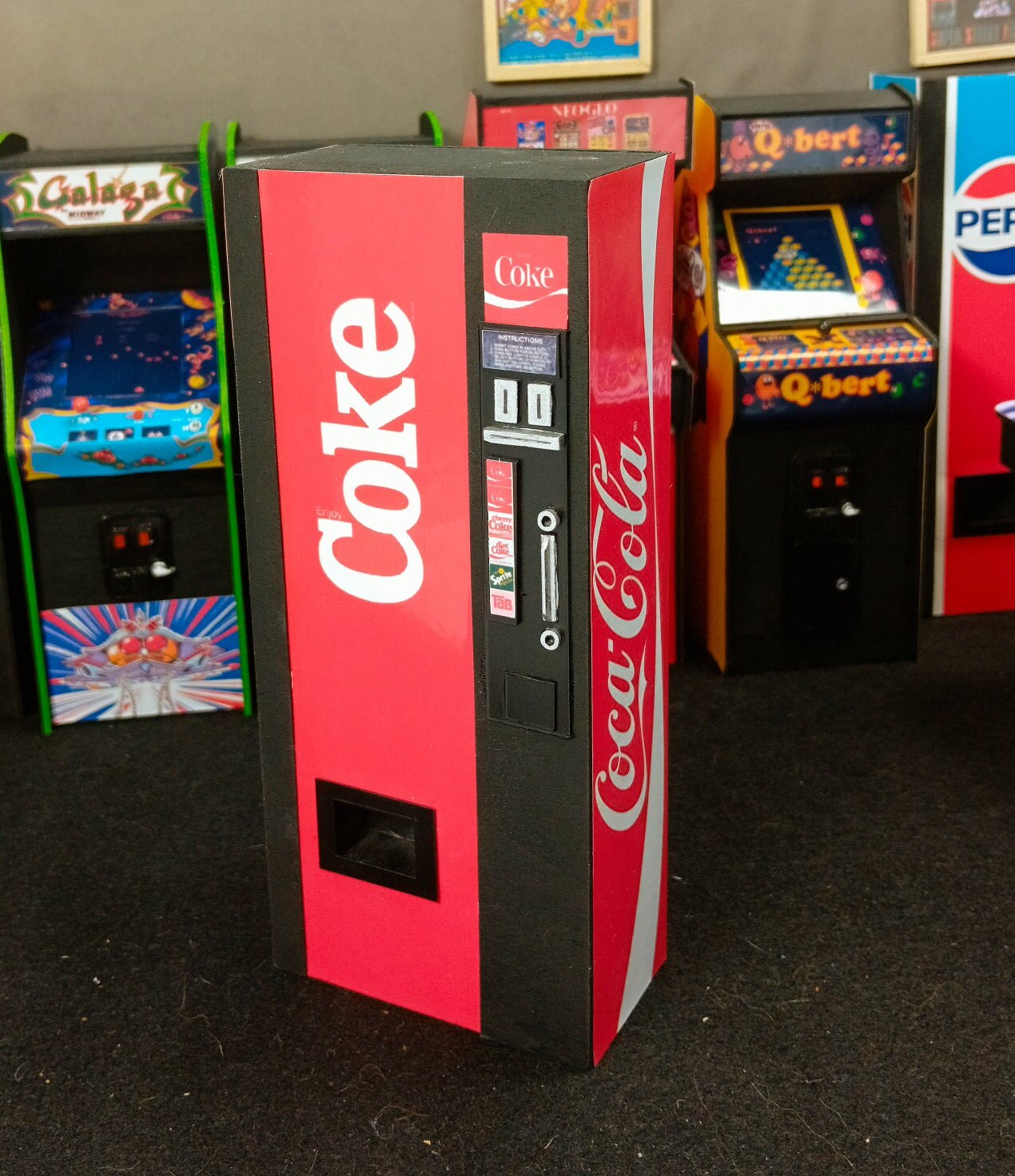 Set De Stickers Coca-Cola Pour Borne D'arcade – Déco Rétro Made In France