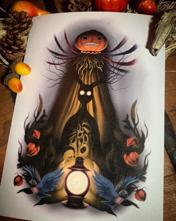 Over the Garden Wall Fan Art Print A4 Etsy