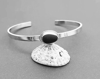 Braccialetto Con Polsino In Acquamarina, Gioielli Con Pietre Preziose - Foto 3