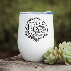 Explore More Scenery Wine Tumbler