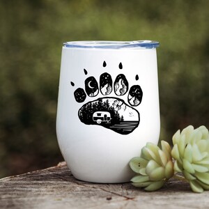 Bear Paw Wine Tumbler