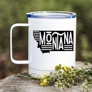 Funky Montana Coffee Tumbler
