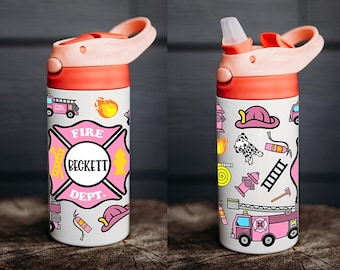 Personalized water bottle, kids water bottle, kid name water bottle, Back to school gift, personalized kids cup, kids tumbler, kid cup