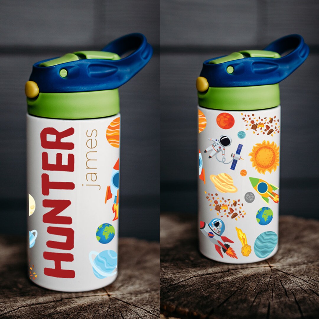 Personalized Water Bottle, Kids Water Bottle, Kid Name Water Bottle ...
