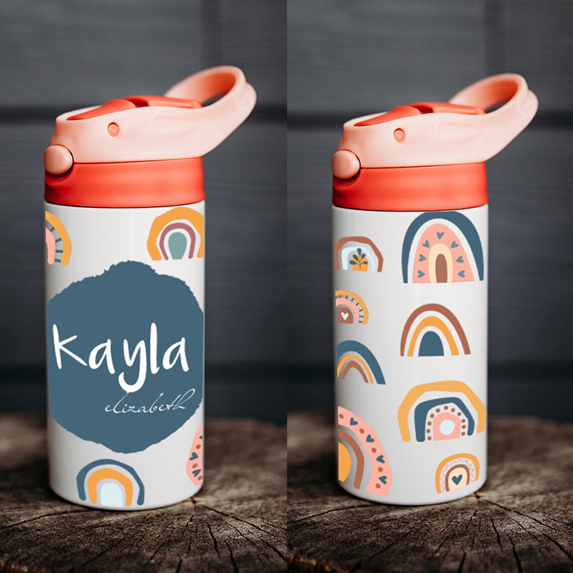 Personalized Water Bottle, Kids Water Bottle, Kid Name Water Bottle ...