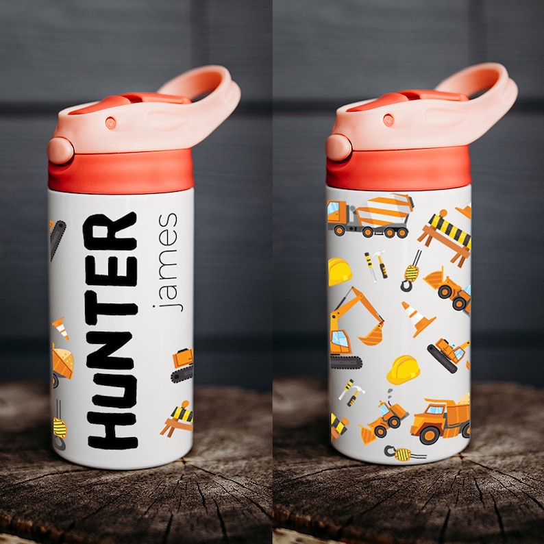 Personalized Water Bottle, Kids Water Bottle, Kid Name Water Bottle ...