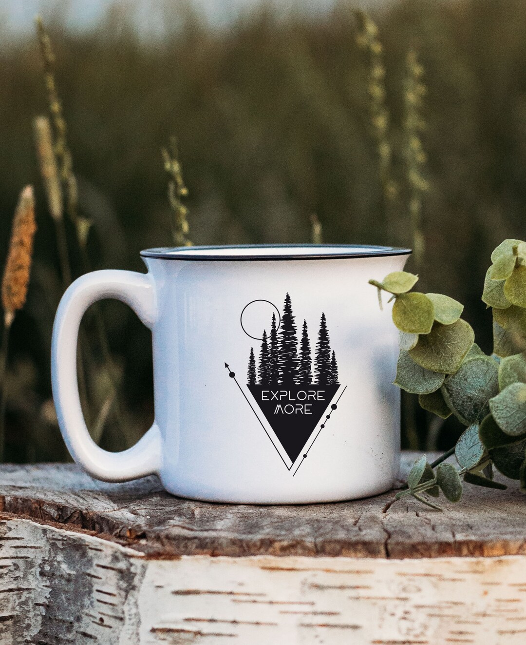Explore More White Ceramic Campfire Coffee Mug - Etsy