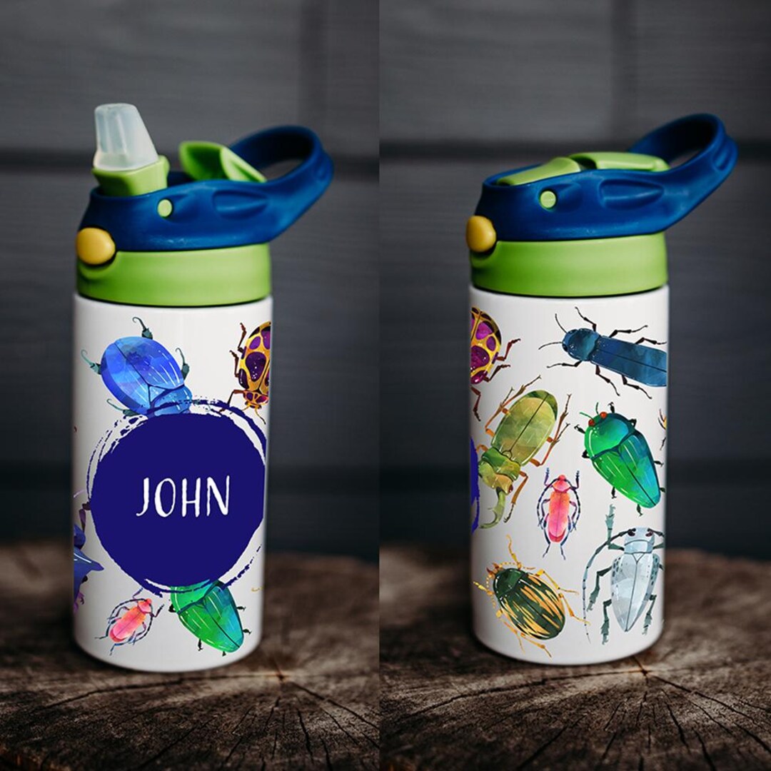 Personalized Water Bottle, Kids Water Bottle, Kid Name Water Bottle ...