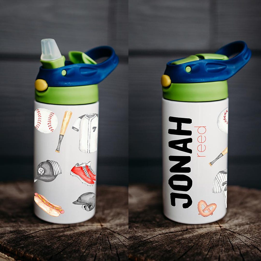 Personalized Water Bottle, Kids Water Bottle, Kid Name Water Bottle ...