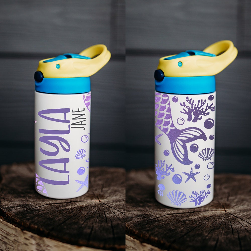 Personalized Water Bottle, Kids Water Bottle, Kid Name Water Bottle ...