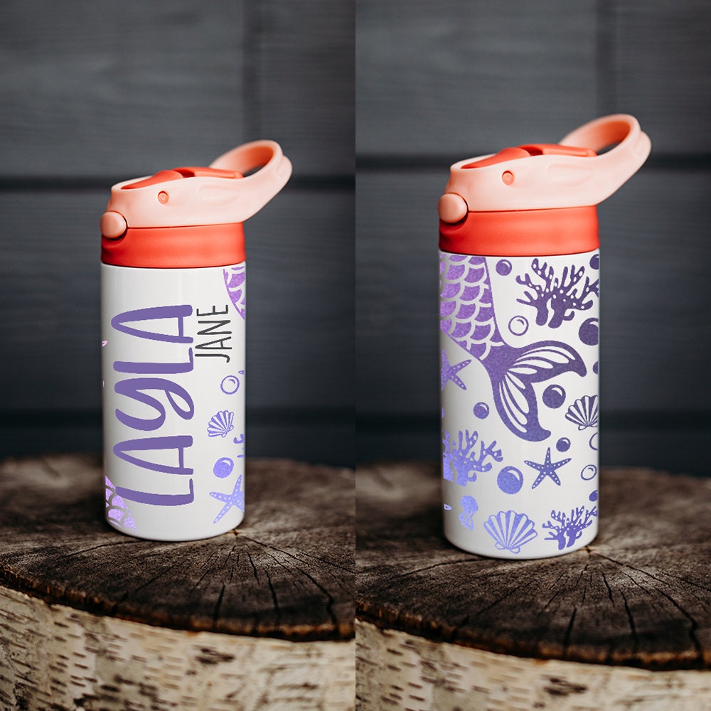 Personalized Water Bottle, Kids Water Bottle, Kid Name Water Bottle ...