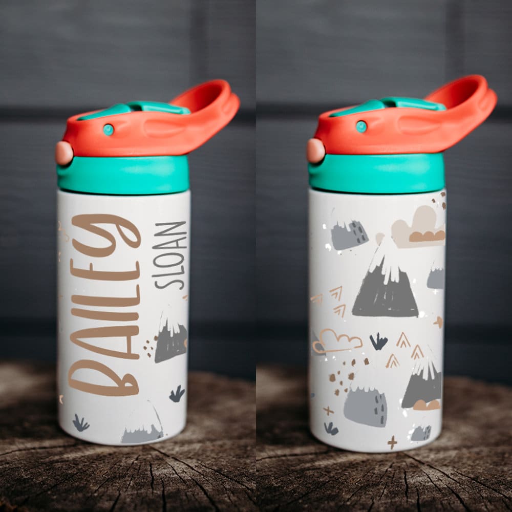 Personalized Water Bottle, Kids Water Bottle, Kid Name Water Bottle ...