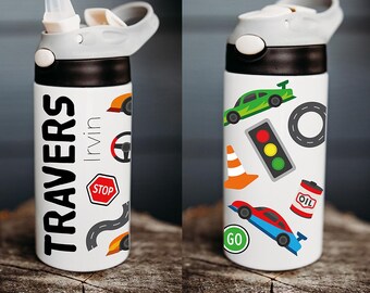 Personalized water bottle, kids water bottle, kid name water bottle, Back to school gift, personalized kids cup, kids tumbler, kid cup