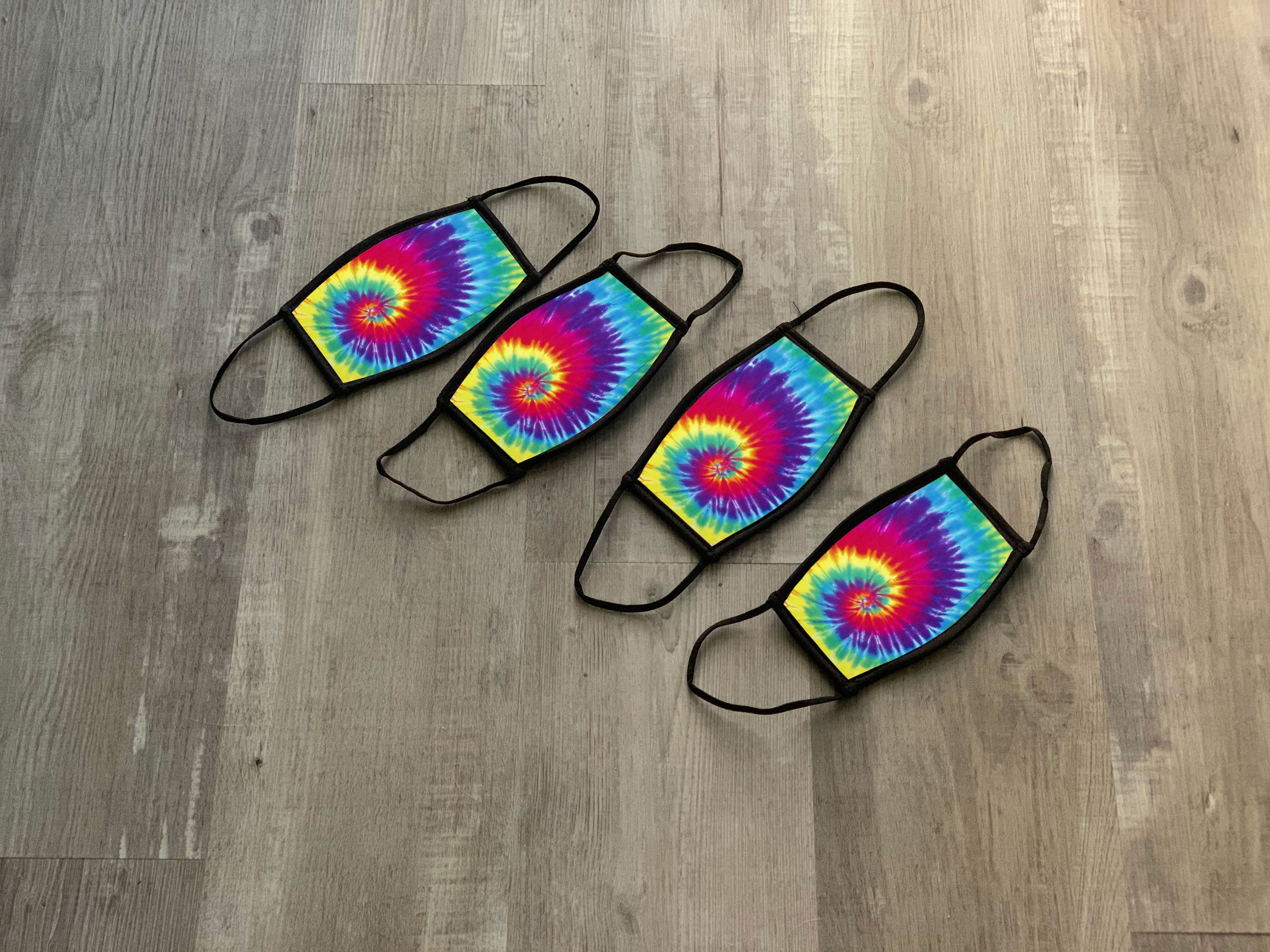 TieDye Face Mask Etsy