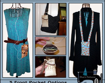 Patrón PDF para funda de celular, Patrón funda de smartphone, Patrón billetera de celular, Patrón de costura de celular, Monedero de celular, Tutorial, DIY