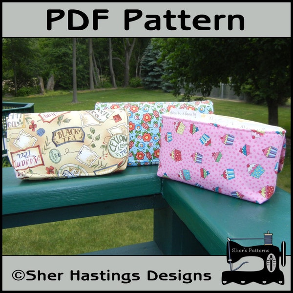 PDF Pattern for Coupon Organizer - Receipt Organizer Pattern, Wallet Pattern, Coupon Holder Pattern, Sewing Pattern, Tutorial, DIY