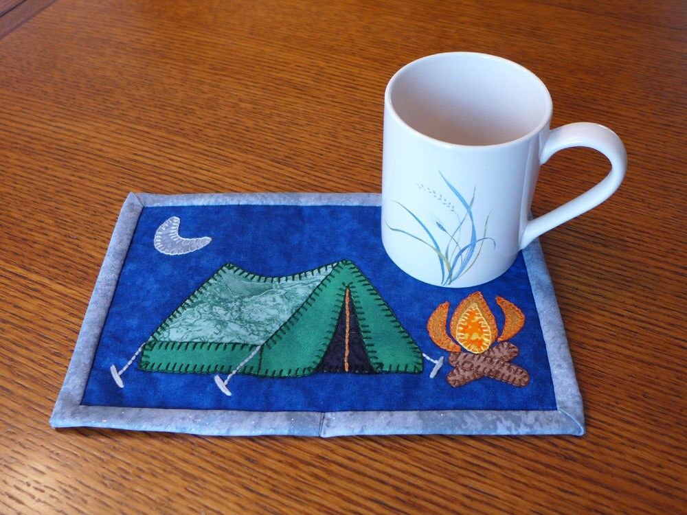 large personalized camping rug