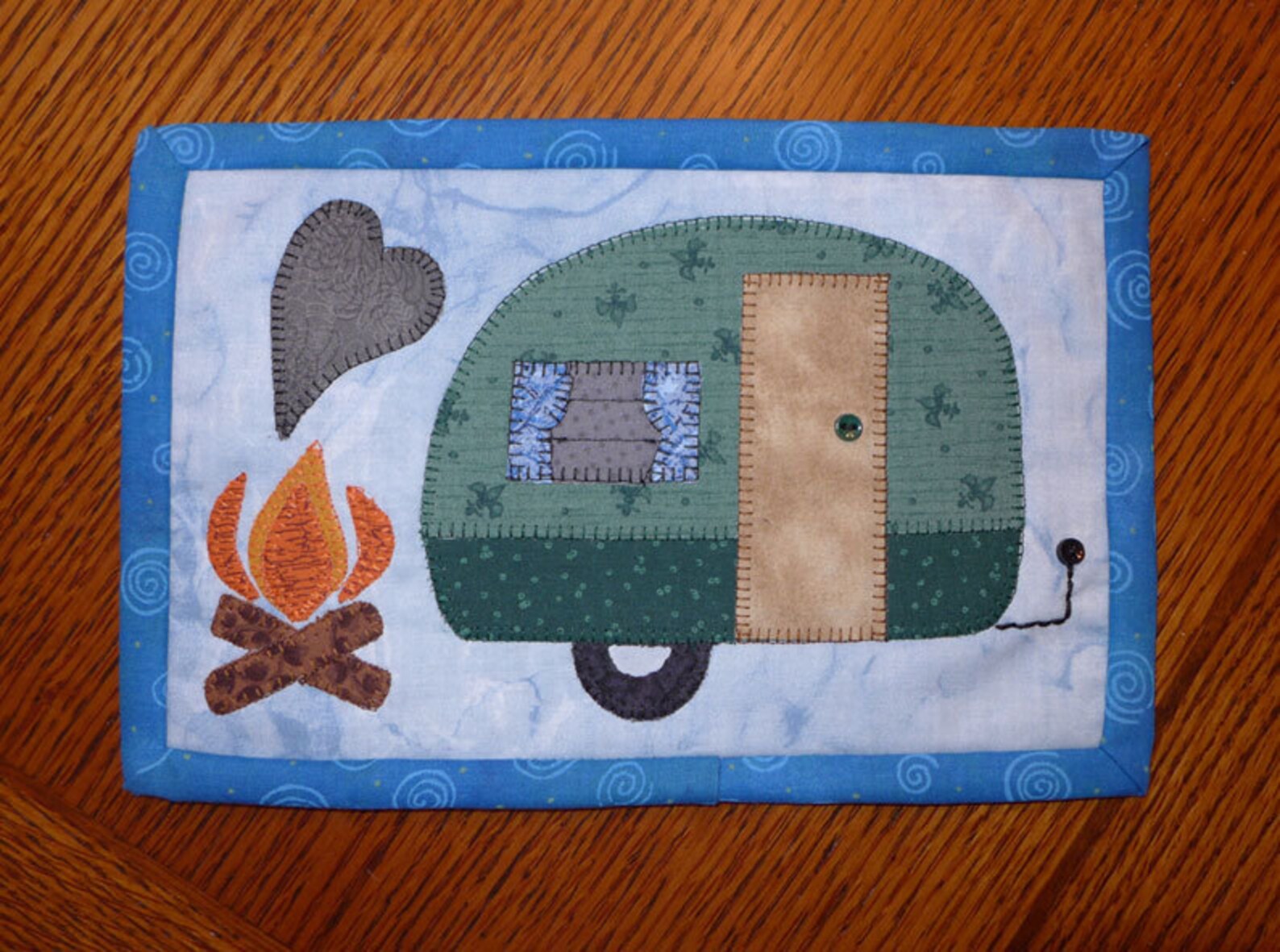 large personalized camping rug