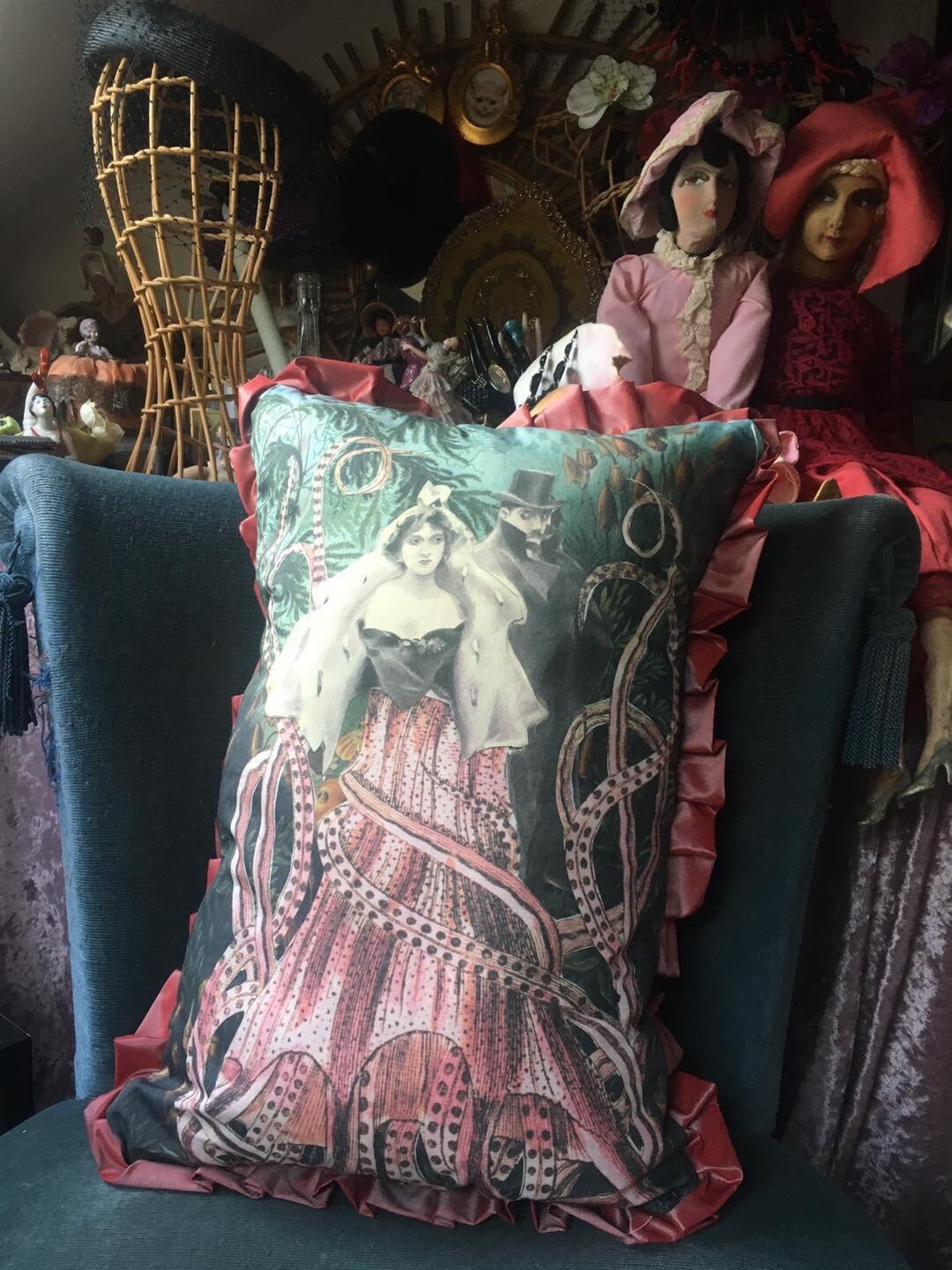 Coussin Amour Tentaculaire «